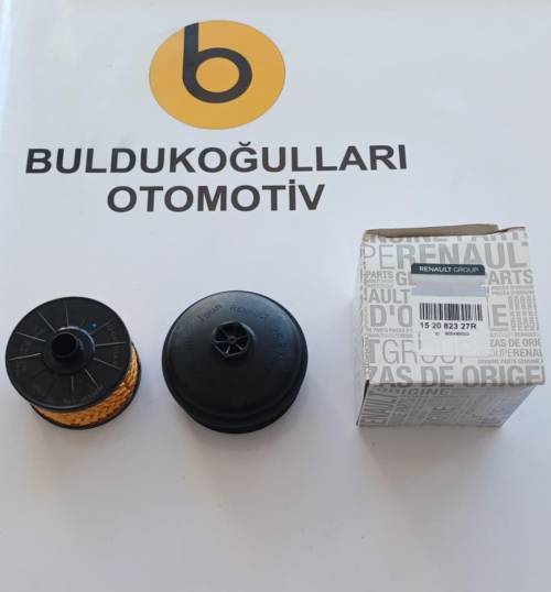 152082327R YAĞ FİLTRESİ + KAPAĞI CLİO-4 1.2 TCE H5F (2013-2020)